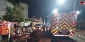 Mulher morre em grave acidente envolvendo três veículos em Videira