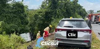 Menino de 12 anos morre após acidente grave no Paraná envolvendo veículo de Piratuba