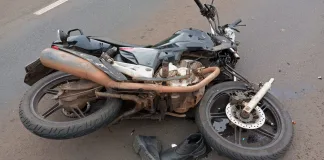 Motociclista fica gravemente ferido após colisão na BR-282 em Pinhalzinho