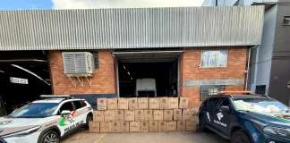 Homem é preso por contrabando de cigarros em Pinhalzinho