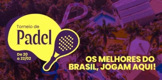 3º torneio de Padel na Arena Itá Thermas será de 20 a 22 de fevereiro