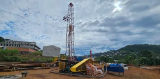 Iniciada a perfuração do poço profundo no bairro São João