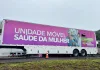 Iniciado o mutirão de exames na Carreta da Saúde Feminina