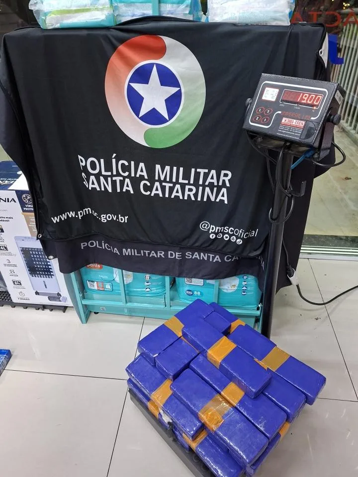 Homem é preso por tráfico de drogas em Concórdia