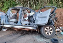 Colisão deixa três mortos e quatro feridos em Chapecó; vítimas são identificadas Colisão frontal entre caminhão e camionete deixa três mortos e quatro feridos em Chapecó