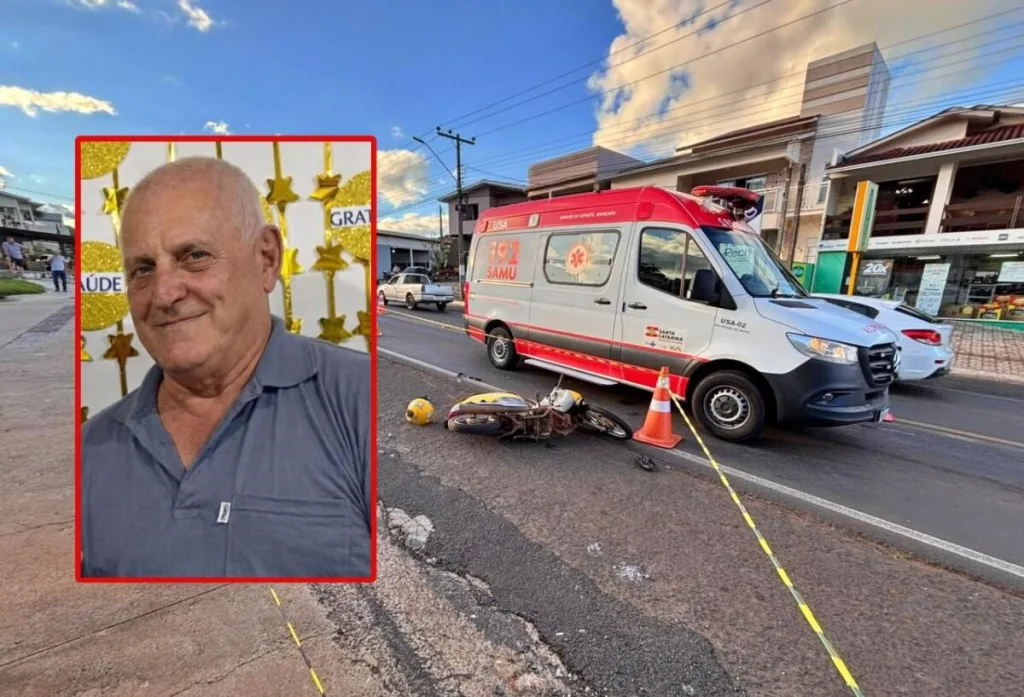 Atualização Idoso morre após acidente no Oeste de SC