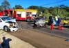 Grave acidente mobiliza Bombeiros e helicóptero do SAER em Chapecó