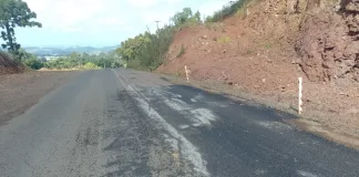 Operação tapa-buracos é realizada na SC-283 entre Seara e Arvoredo