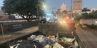 PM apreende aproximadamente quatro toneladas de cobre em Chapecó