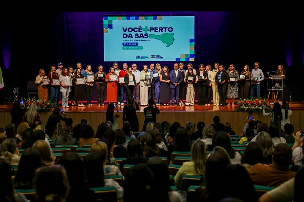 Concórdia é reconhecida em nível estadual com o Prêmio SC Que Cuida