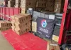 Caminhão com 207 mil carteiras de cigarros e mais de mil garrafas de vinho é apreendido