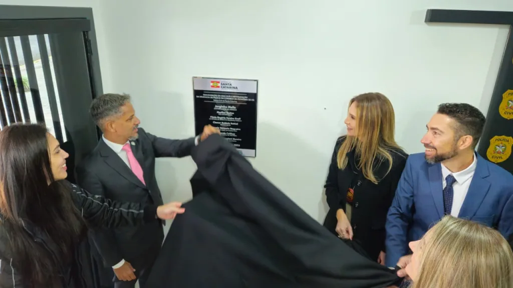 Delegacia de Polícia Civil de Itá inaugura Sala Lilás e melhorias estruturais