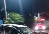 Motorista fica ferido após colidir contra veículos estacionados em São Miguel do Oeste