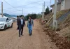 Promotor visita moradores do loteamento Morada dos Sonhos