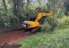 Iniciado o desassoreamento de parte do rio Caçador