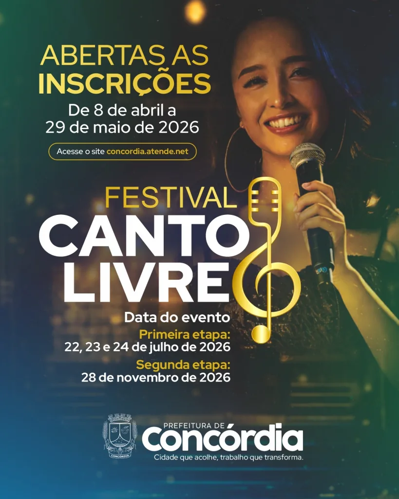 Canto Livre 2026