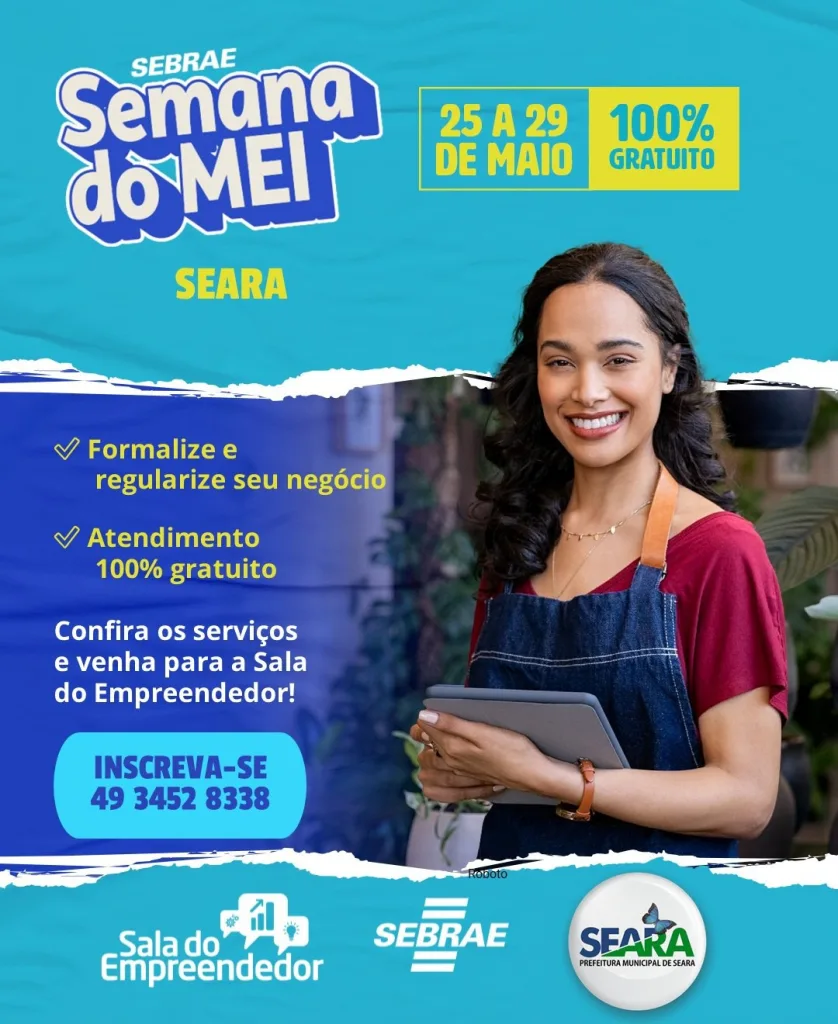 Confira a programação da Semana do MEI em Seara