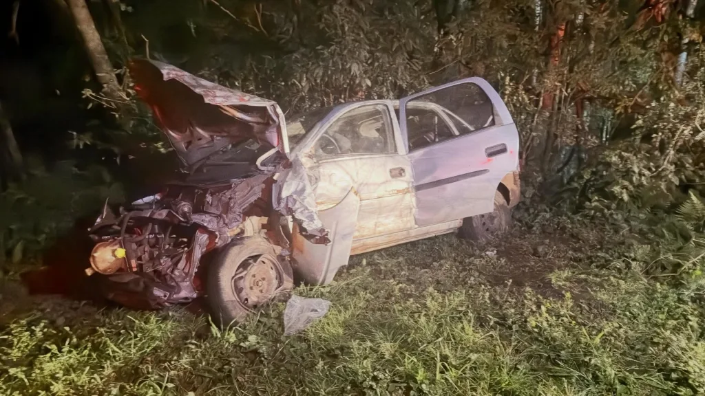 Motorista fica gravemente ferido em acidente na BR-153 em Concórdia