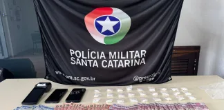 Polícia Militar prende homem por tráfico de drogas em Concórdia