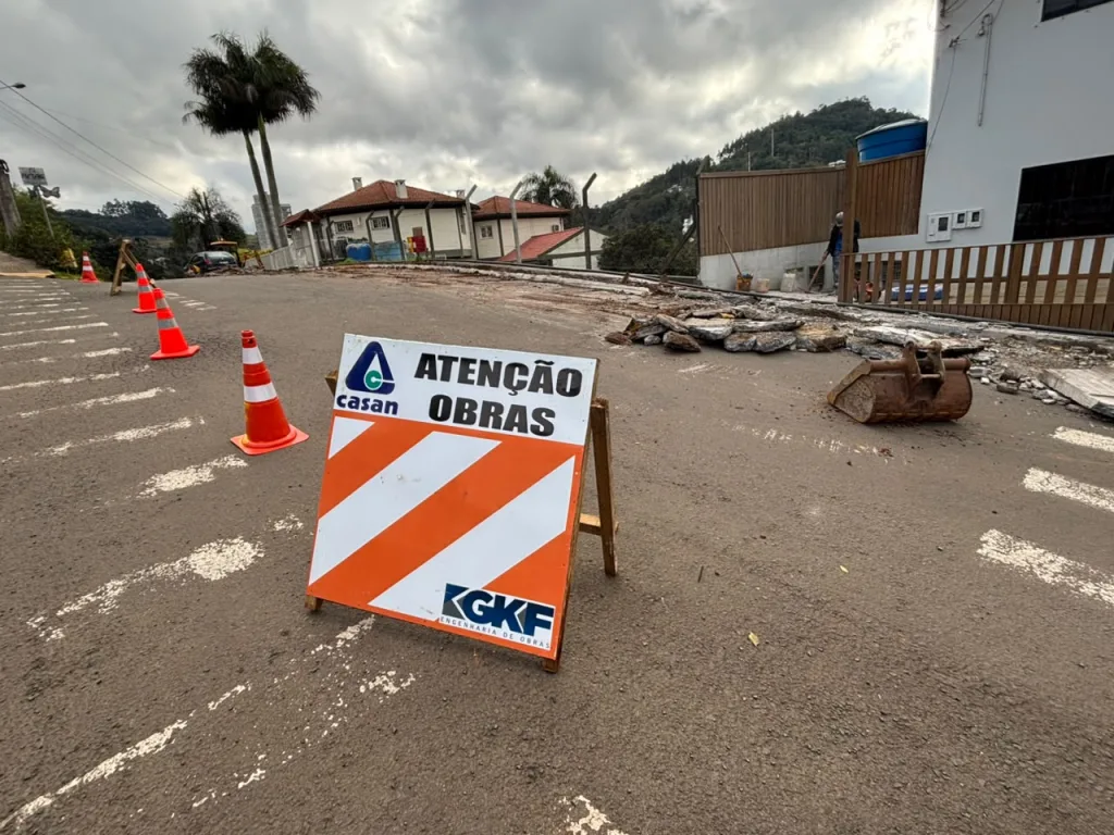 Casan realiza melhorias na rede de abastecimento de Seara