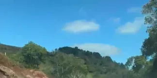 Operação de tapa-buraco é realizada na SC-283 em Arvoredo