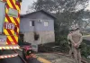 Incêndio em residência mobiliza Corpo de Bombeiros de Seara