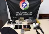 Polícia Militar prende dois homens por tráfico de drogas e apreende arma de fogo em Concórdia