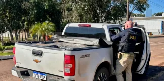 Ação da PRF no Oeste de SC termina com apreensão de quase 800 quilos de maconha