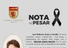 NOTA DE PESAR!