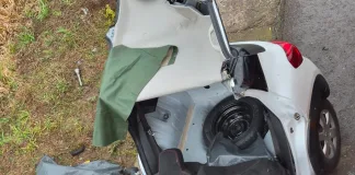 Acidente entre carro e caminhão deixa uma pessoa morta e outra ferida em Ponte Serrada
