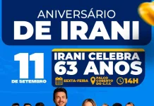 Irani prepara programação especial para celebrar 63 anos e destaca cultura e tradição do Contestado