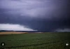 Registro de Tornado em solo no interior do município de Campo Erê por volta das 19h25. Fonte: grupo Prevots.