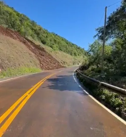 Liberada a rodovia entre Paial e Chapecó
