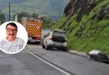 Médico gaúcho foi uma das vítimas de grave acidente na SC-480, em Chapecó
