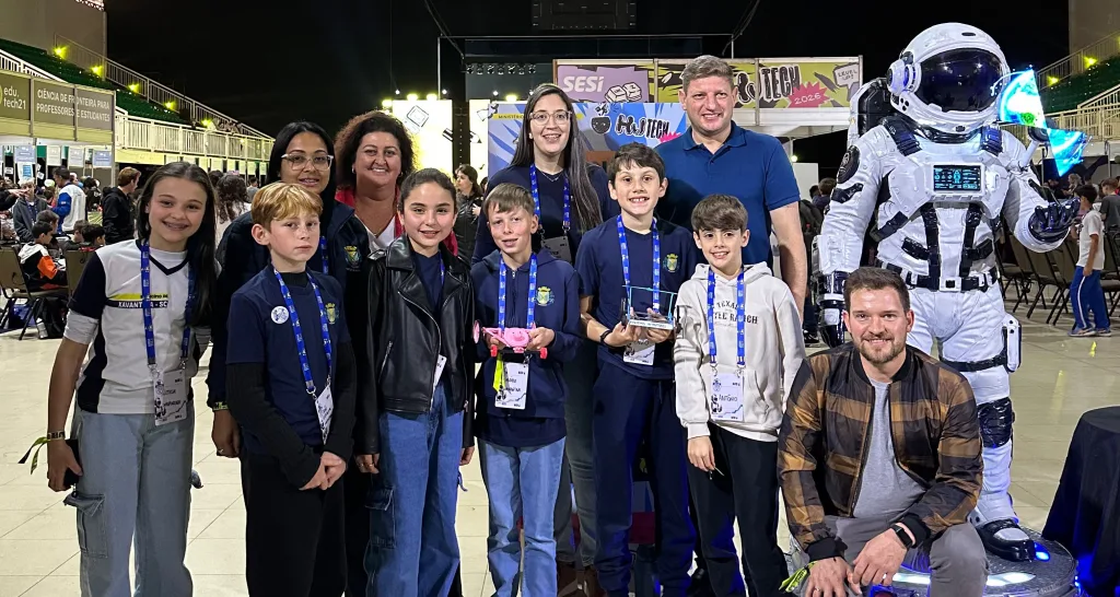 Alunos do SESI de Xavantina participam do ARENA TECH