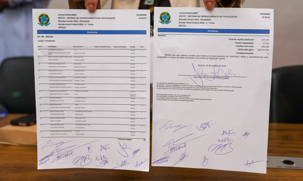 TSE testa sistemas eleitorais e confirma integridade antes do primeiro turno das Eleições 2026