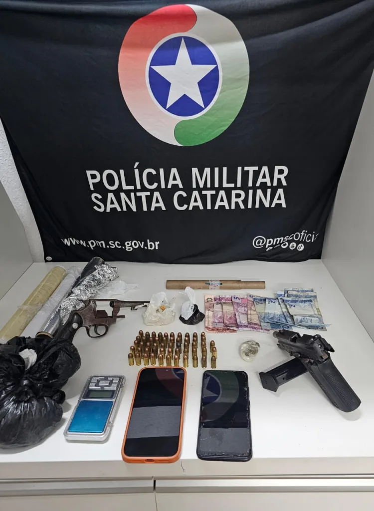 PM prende mulher e apreende adolescente por diversos crimes em Concórdia
