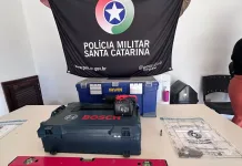 PM apreende adolescentes, droga e munição em ocorrência de perturbação em Concórdia PM apreende adolescentes, droga e munição em ocorrência de perturbação em Concórdia