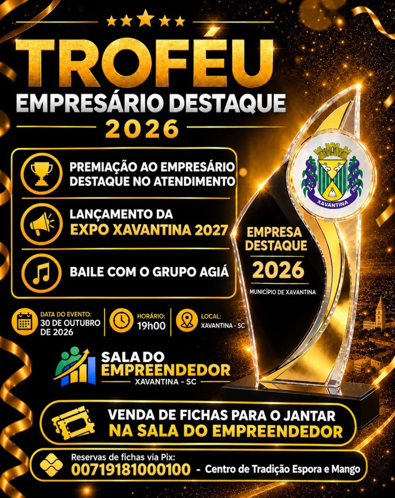 Xavantina promove troféu Empresário Destaque e lança a Expo 2027