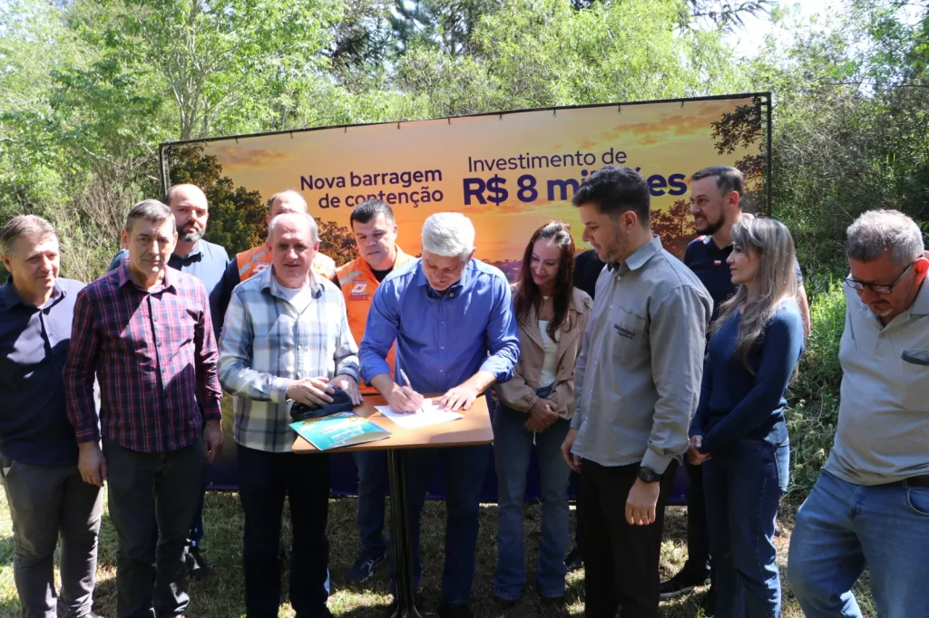 Prefeitura de Concórdia autoriza início das obras de construção da nova barragem